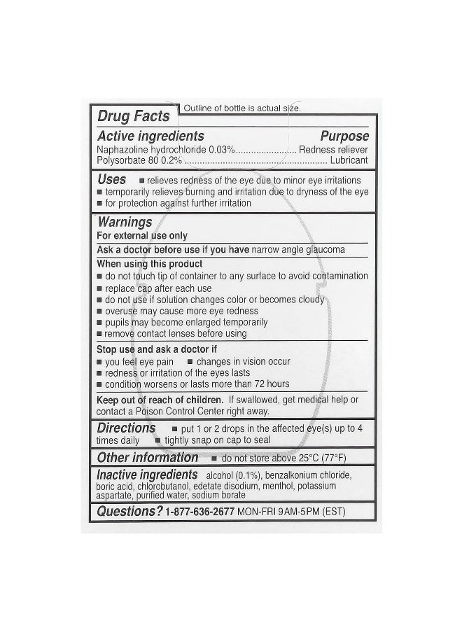 Rohto Rohto, Cooling Eye Drops, Max Strength, 0.4 fl oz (13 ml) - Image 3