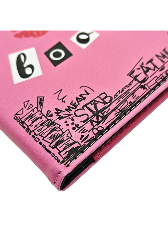 ASVP Shop Burn Book Travel Wallet – Stylish Passport Holder for Cards & ID - Image 3