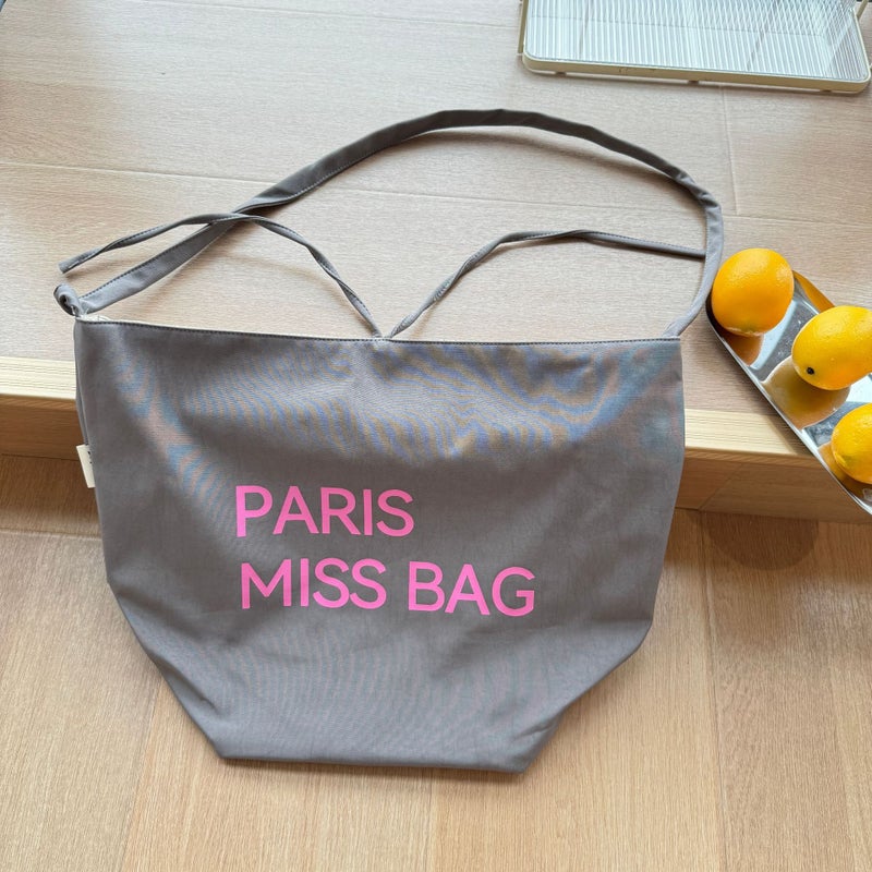 Korean-Style Dongdaemun Large Capacity Letter Handbag Fashionable All-Match Simple Plaid Shoulder Bag For Women - Image 4