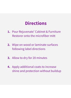 Rejuvenate Cabinet And Furniture Restorer Fills In Scratches Seals And Protects Cabinetry Furniture Wall Paneling  - Image 5
