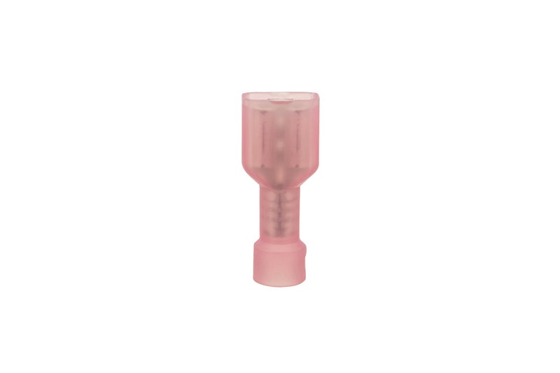NSI IF22-187-3N Fully Nylon Insulated Female Disconnect, 22-18 Wire Size, 0.187" x 0.032" Tab Size - Image 2
