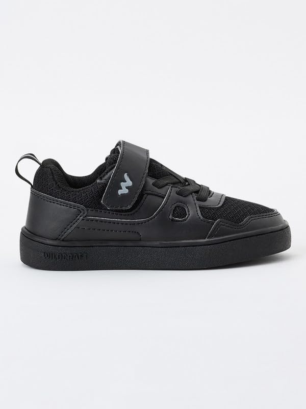 Wildcraft Stylish Boys Squad School Shoe/Uniform Shoe (Black,7) - Image 3