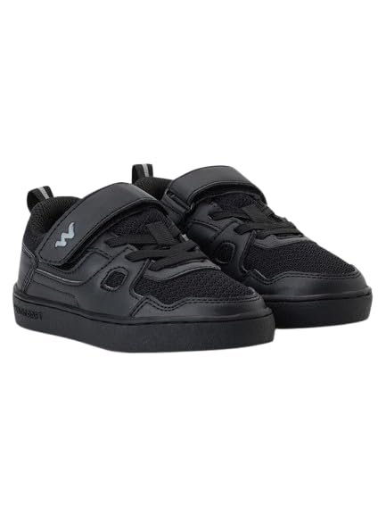 Wildcraft Stylish Boys Squad School Shoe/Uniform Shoe (Black,7) - Image 1