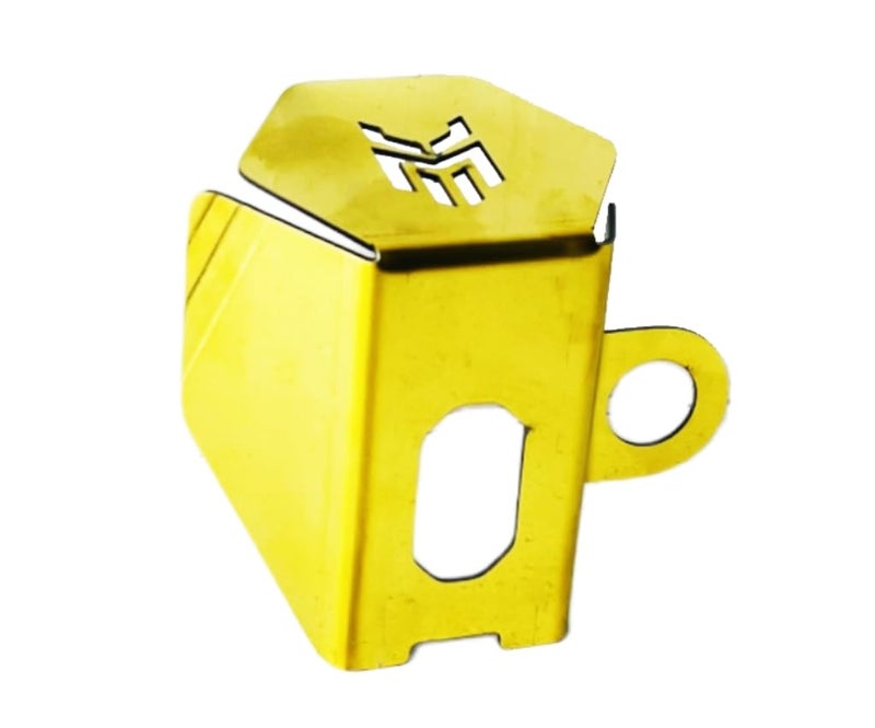 MILACHIN MT-15 Motorcycle Rear Oil Cap, Golden Rear Brake Oil Container Guard for MT-15 | Durable Protection and Stylish Design for Motorcycles MT-15 (Golden). - Image 1