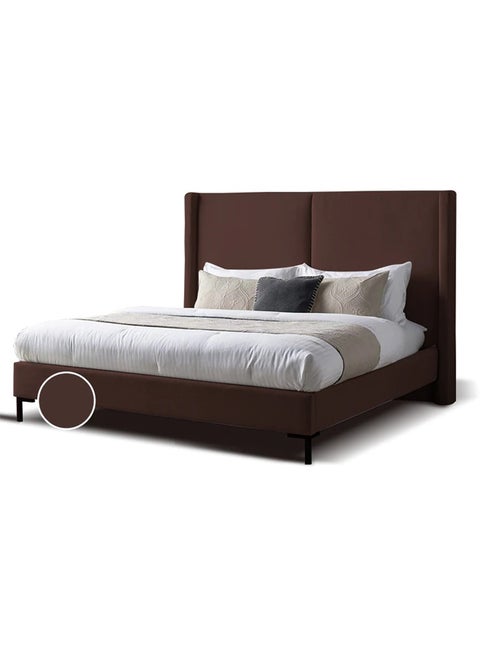 James Custom-Made Wooden Bed – Choose Your Color & Size – Saudi Craftsmanship & Durable Build - 100×200×145