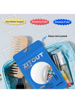 AVARELLE Acne Cover Patch Now Zitout (40 Patches) Hydrocolloid Acne Pimple Patches Acne Patches For Face Blemishes And Breakouts Tea Tree Calendula. Cica Vegan Cruelty Free Carbonfree  - Image 5