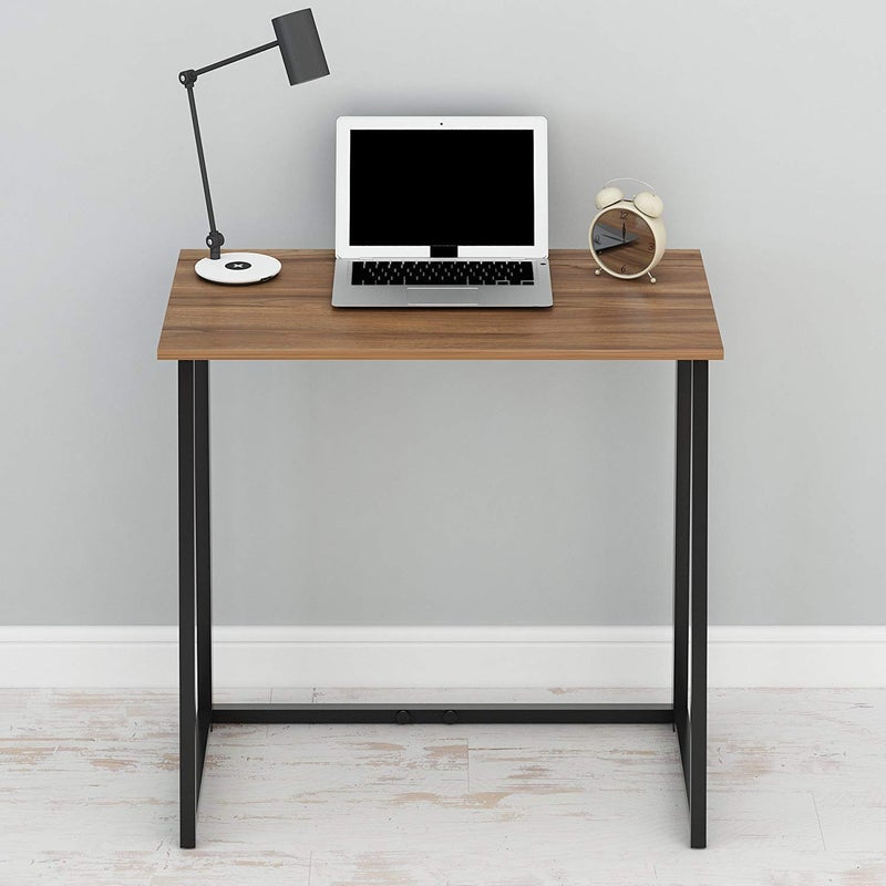 Generic Indian Decor 45610 Space Saving Compact Computer Desk Laptop Desktop Study Table  - Image 1