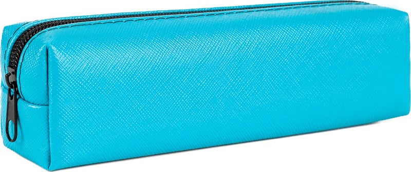 Gözde Proje Faux Leather Turquoise Pencil Case  - Image 1