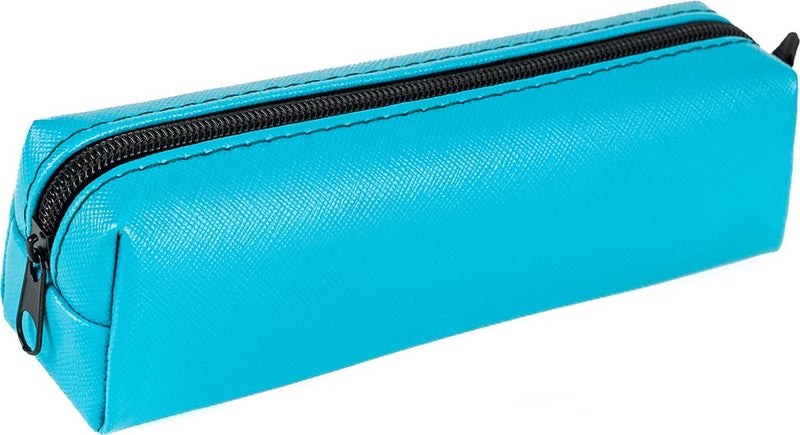 Gözde Proje Faux Leather Turquoise Pencil Case  - Image 3