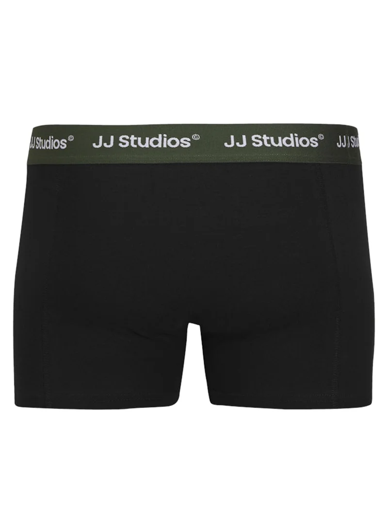 Jack & Jones Junior Kids 3 Pack Jacsoho Solid Trunks