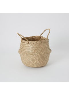 Natura Seagrass Laundry Basket - 25x32 cm - pzsku/Z6C239BCA04B3918B33F1Z/45/_/1739340901/7930ac59-aaca-41d5-9ebb-759152e656cd