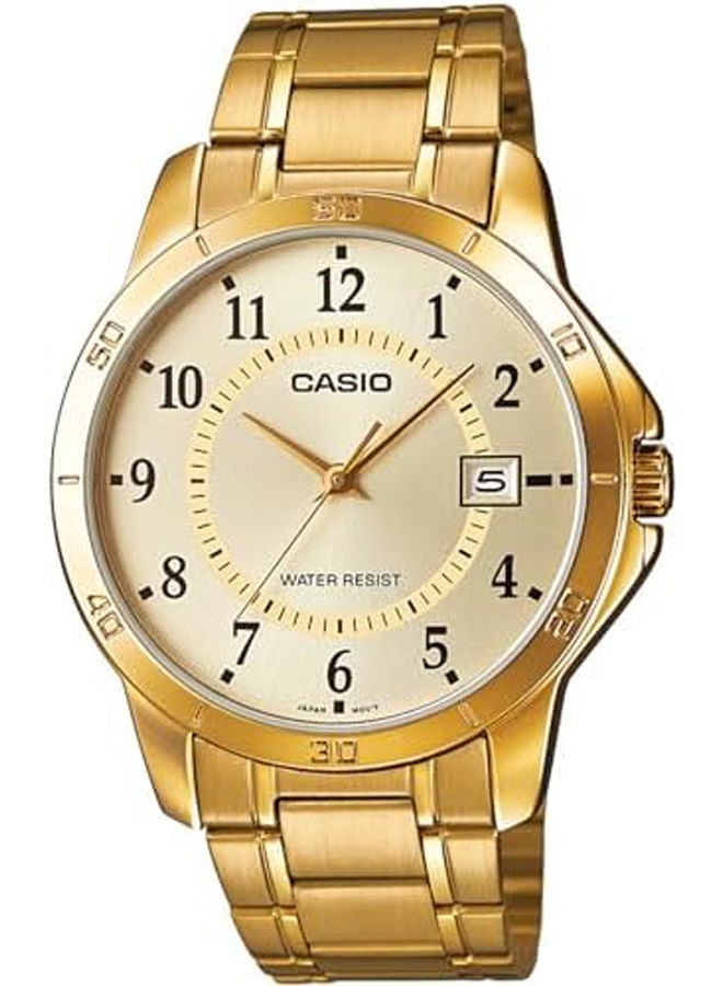 CASIO Stainless Steel Analog Watch MTP-V004G-9BUDF - Image 1