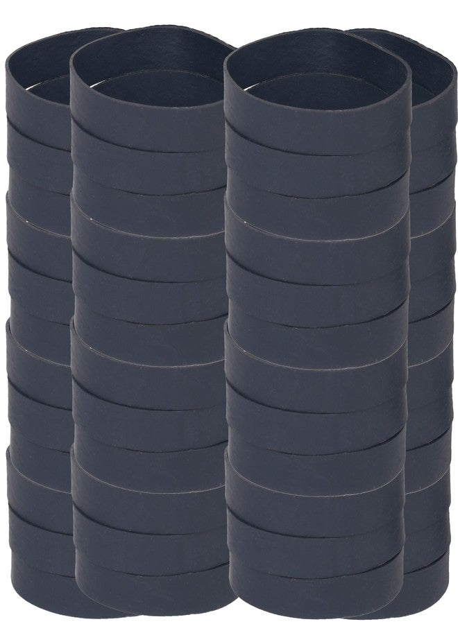 Foshine Tactical Rubber Bands Size #84,Elastic Band Black 50Pcs Heavy Duty Wide For Office Home Supplies (3-1/2" x 1/2'') - Image 5