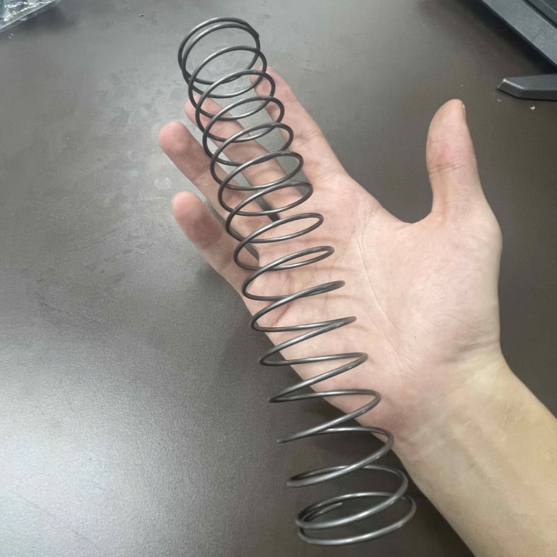 Compression Spring 2mm Wire 40mm Outer Diameter 200mm Free Length 1pc - Image 1