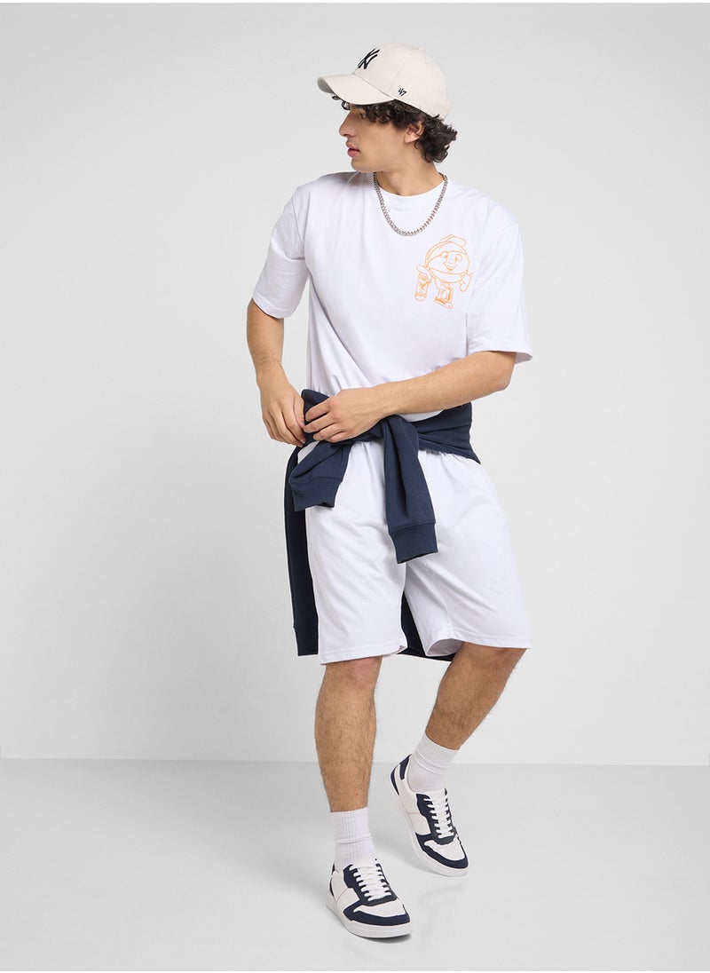 Seventy Five Graphic T-Shirts And Shorts Sets  - Image 1