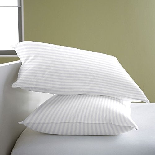 HFI UrbanArts Premium Polyester Fiber Elite Pillows - Pack of 2 Pcs | 16 x 24 Inches | White - Image 1