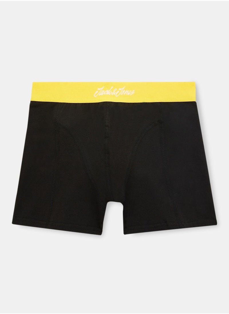 JACK & JONES - Logo Band Trunks (Pack of 3) - Image 1