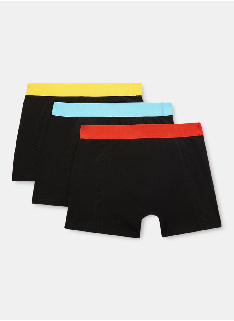 JACK & JONES - Logo Band Trunks (Pack of 3) - Image 1