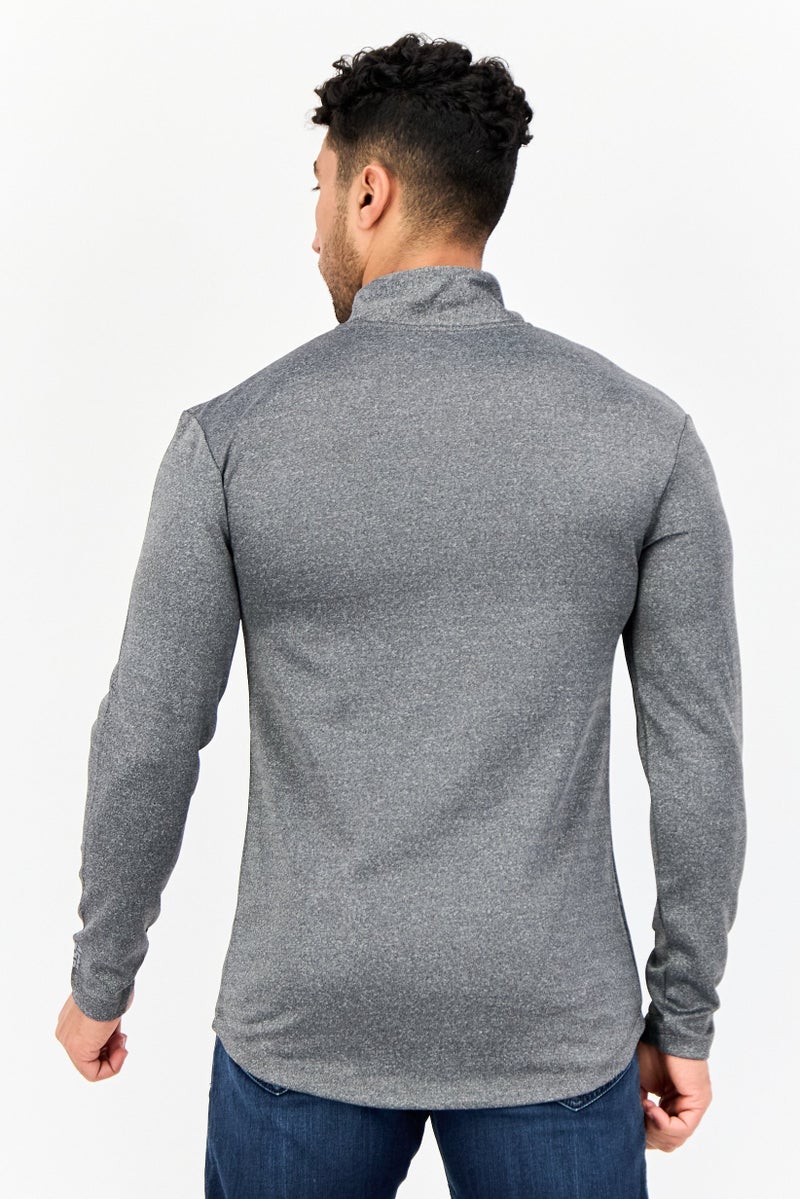 Asos 4505 Men Sportswear Fit Long Sleeve Training Sweatshirts, Grey  - Image 3