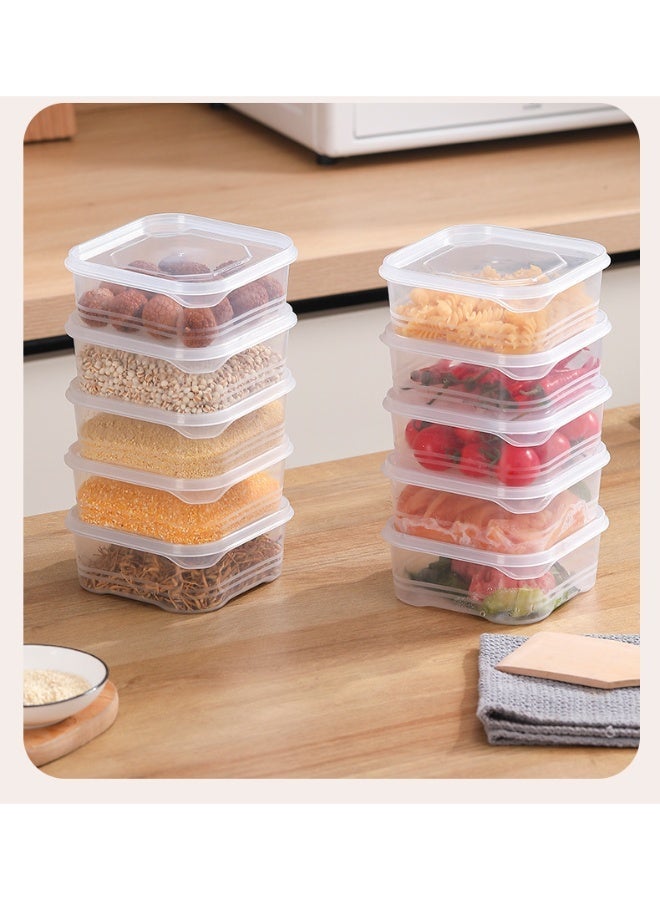 4-Pack Airtight Meal Prep Food Storage Containers, BPA-Free 350 ml and 650 ml - Image 5