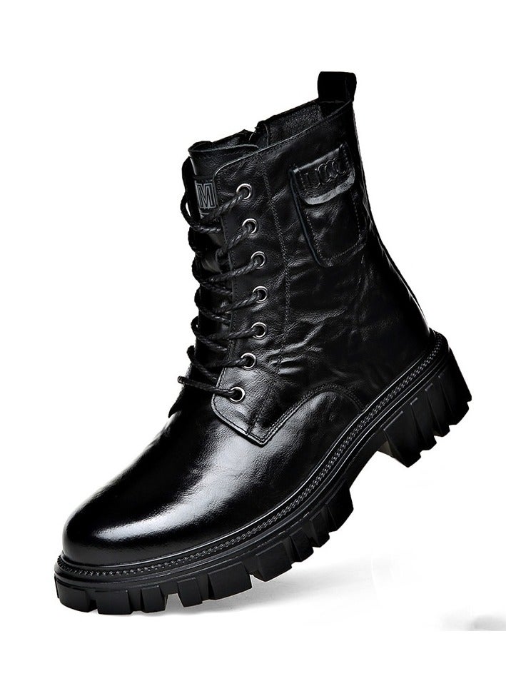 Shougu New Fashion Men's Martin Boots  - Image 1