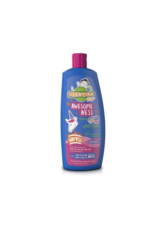 Kids Shampoo 3 in 1, Awesomeness - 400ml, UAE