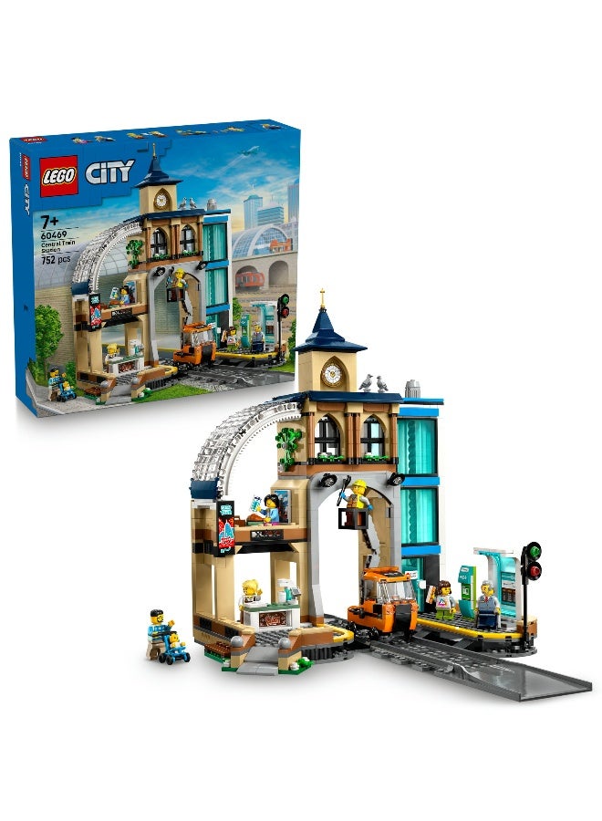 LEGO LEGO City Central Train Station 60469 Building Set (752 Pieces)  - Image 1