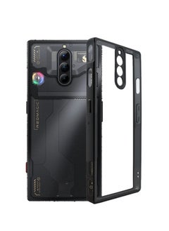 جنرال مناسبة لهاتف ZTE Nubia Red Magic 8 Pro/8 Pro+/8S Pro، حافظة تليفون مصنوعة من مادة TPU+ PC عالية الشفافية.  - Image 1