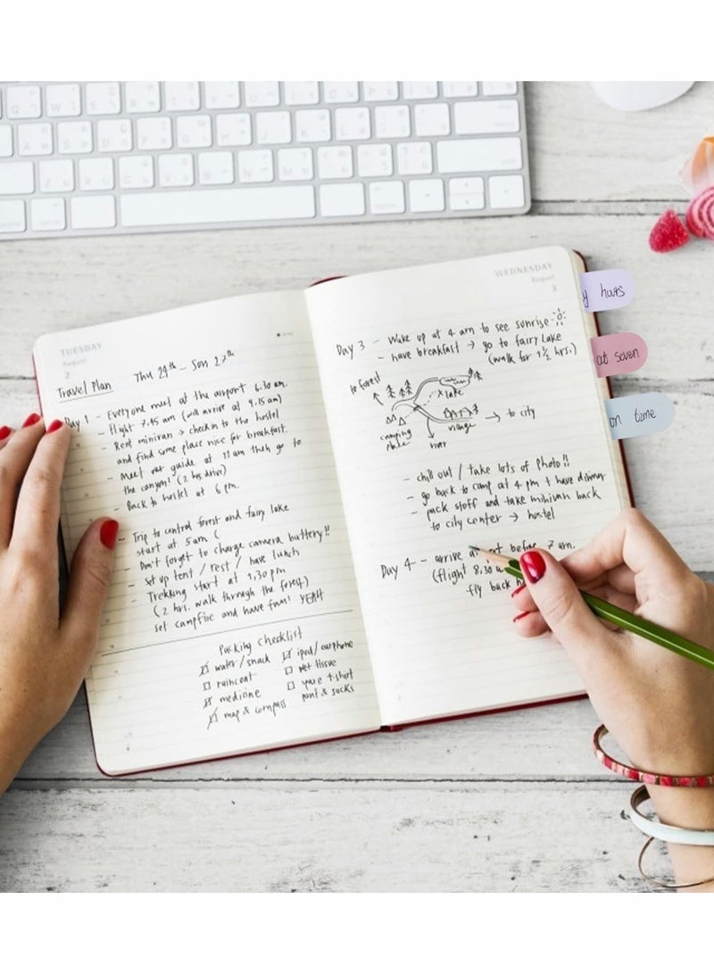 Generic Self Adhesive Writable Index Tabs 960 Pcs in 48 Vibrant Colors for Easy Organization - Image 4