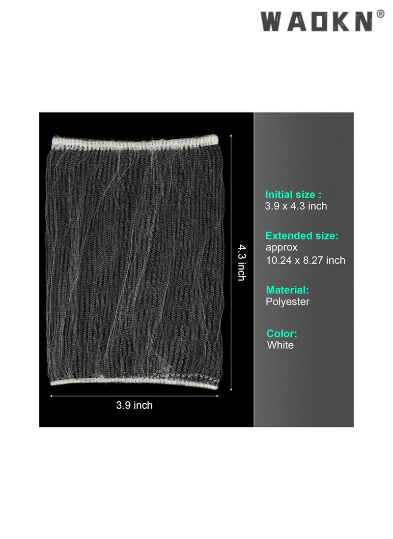 WAOKN 300 PCS Kitchen Sink Strainer Mesh Bag Disposable Mesh Sink Strainer Bags Sink Net Strainer Filter Bags Sink Trash Mesh Bag for Sink Drain for Collecting Kitchen Food Waste Leftover Garbage  - Image 2