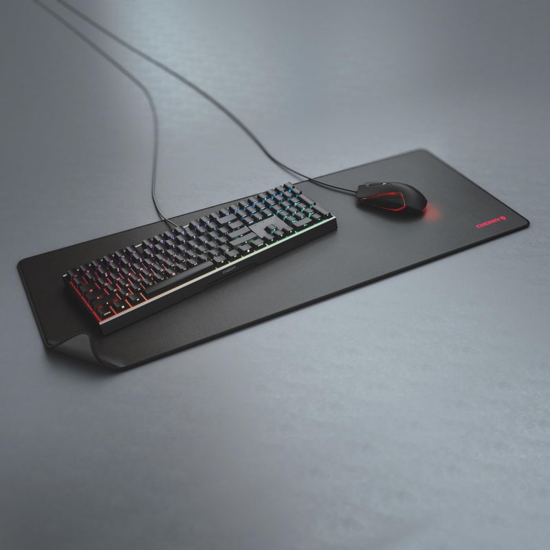 Cherry MP 2000 Premium Mousepad XXL. Waterproof for Home Office or Gaming. Large Anti-Slip Desk Mat. Easy Roll Up for Transport. 31x13 in - Image 3