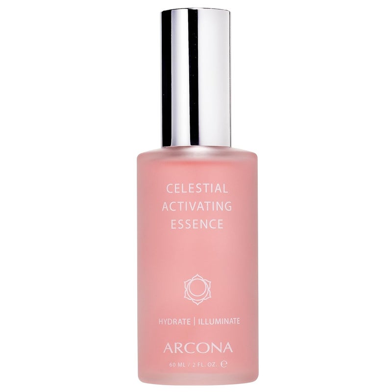 Arcona ARCONA Celestial Activating Essence  Rose Water Toner For Face Organic Bergamot Rosa Damascena Flower Oil Chamomilla Flower Extract  2 Fl Oz Made In The USA
