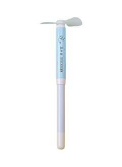 NIBEMINENT 0.5mm Ballpoint Pen with Handheld Mini Fan Blue 