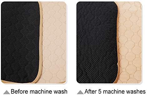pequano 2 pcs Guinea Pig Cage Liners - Washable Guinea Pig Pee Pads, Waterproof Reusable & Anti Slip Guinea Pig Bedding Fast and Super Absorbent Pee Pad for Small Animals Rabbit Hamster Rat - Image 5