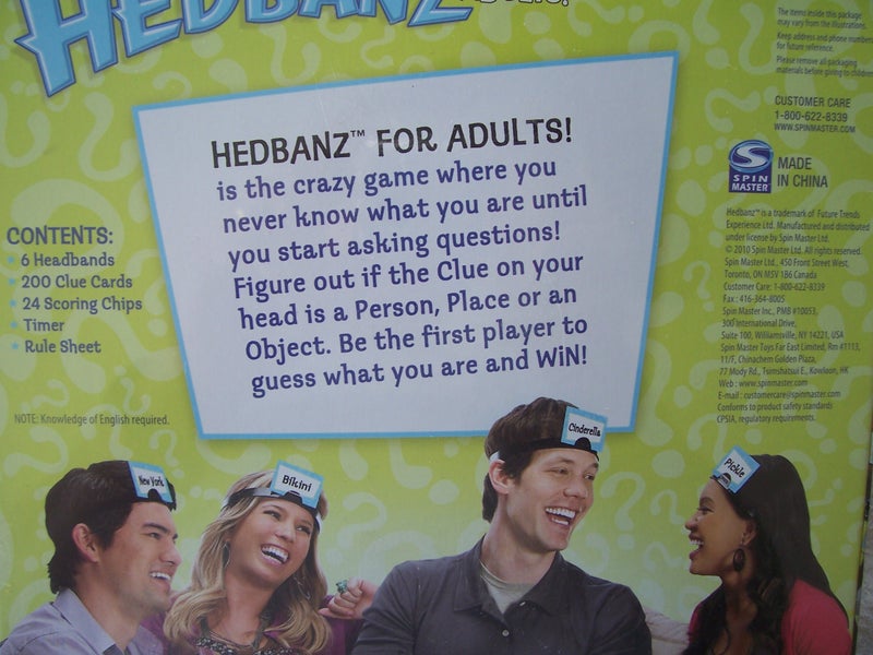 Spin Master Games Adult HedBanz Game - Image 2