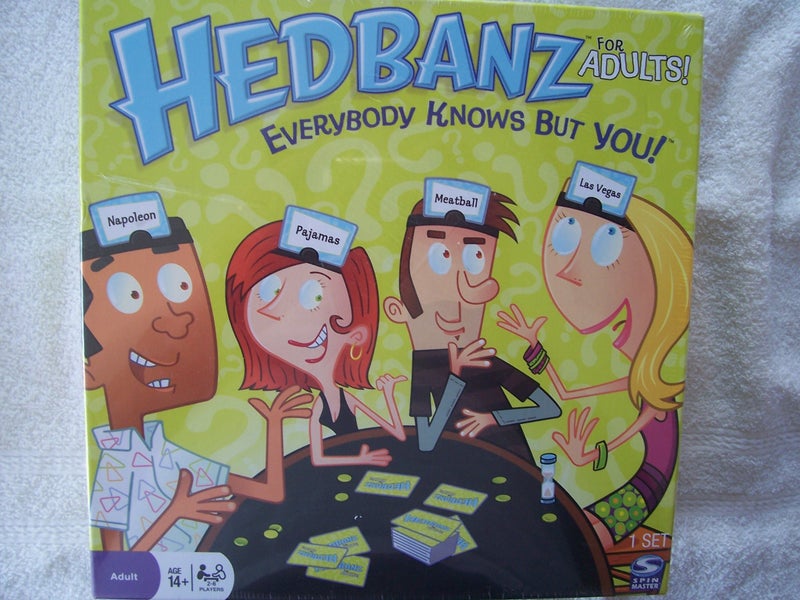 Spin Master Games Adult HedBanz Game - Image 1