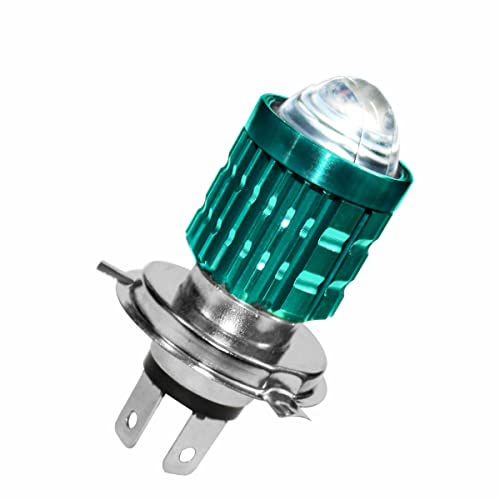 SORAX 9V Super Bright High Low Beam H4 9003 LED Motor Bike Bulb Headlight For Motorcycle, Yellow 3000K, White 6000K - Image 1