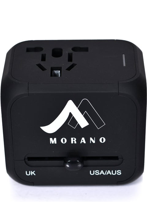 Universal plug adapter for worldwide travel, USB socket adapter, safe and portable universal travel socket