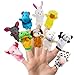 RIY 10Pcs Story Time Finger Puppets Different Cartoon Farm Animal Finger Puppets for Toddlers Easter Basket Stuffers - Image 2