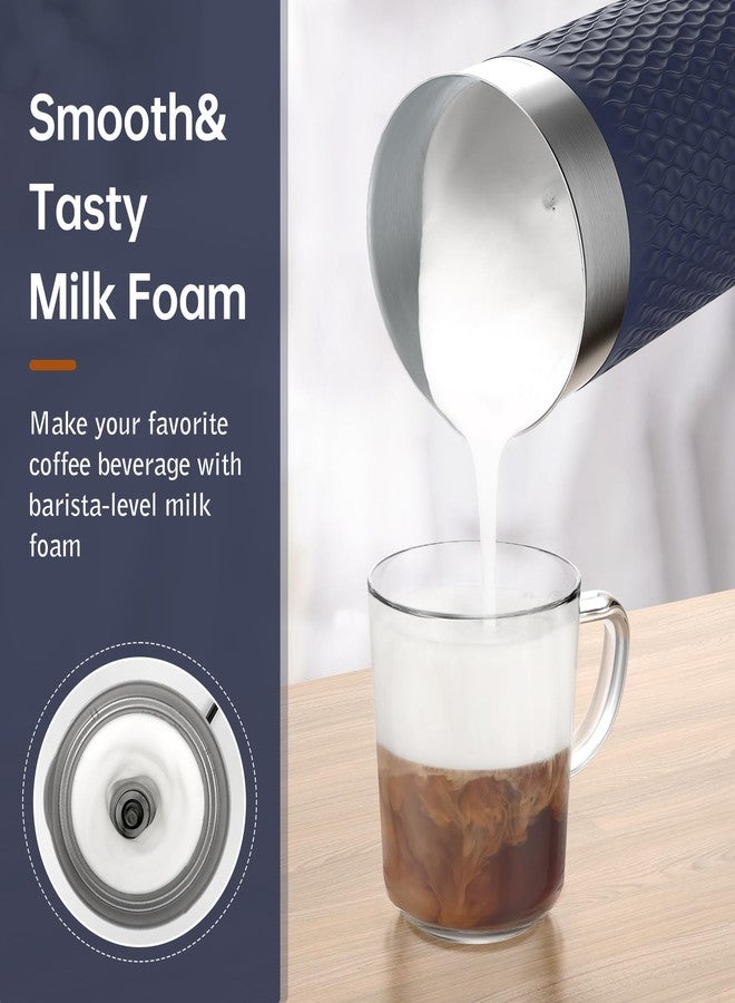 SIMPLETASTE جهاز رغوة الحليب SIMPLETASTE، جهاز تبخير حليب كهربائي 4 في 1، صانع رغوة حليب ساخن وبارد أوتوماتيكي، وسخان حليب لتحضير اللاتيه والكابتشينو والماكياتو - Image 2