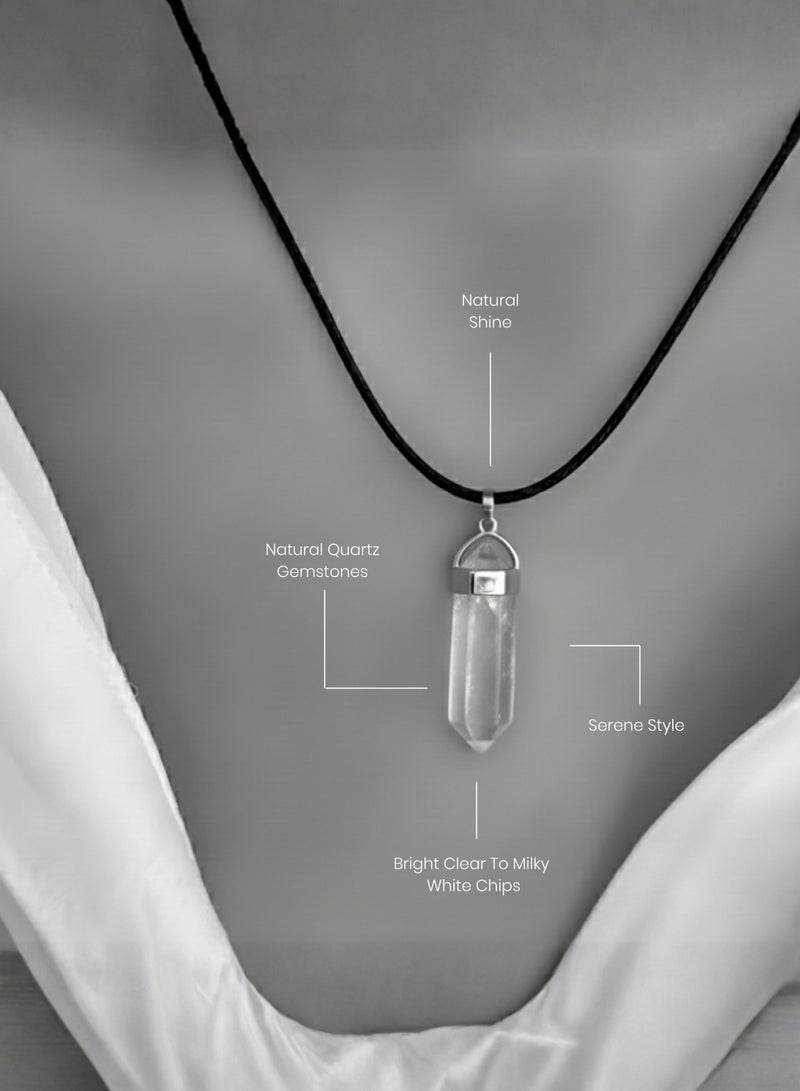 British Fossils Natures Gift Pendant Quartz - Image 3