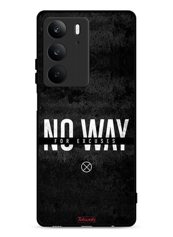 Tolwak Realme C75 4G Protective Case Cover No Way For Excuses - Image 1