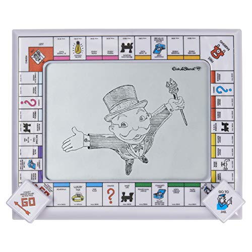 Etch A Sketch Classic Monopoly LimitedEdition Drawing Toy with Magic Screen for Ages 3 and Up - Image 5