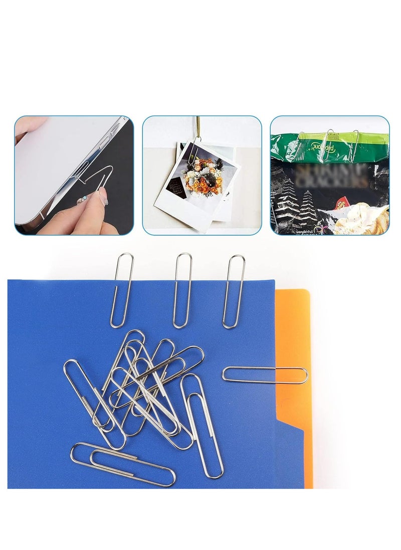 Oasisgalore - 340 PCS Assorted Sizes Paper Clips and Binder Clips Set for Home School Office Document Organizing - Image 1