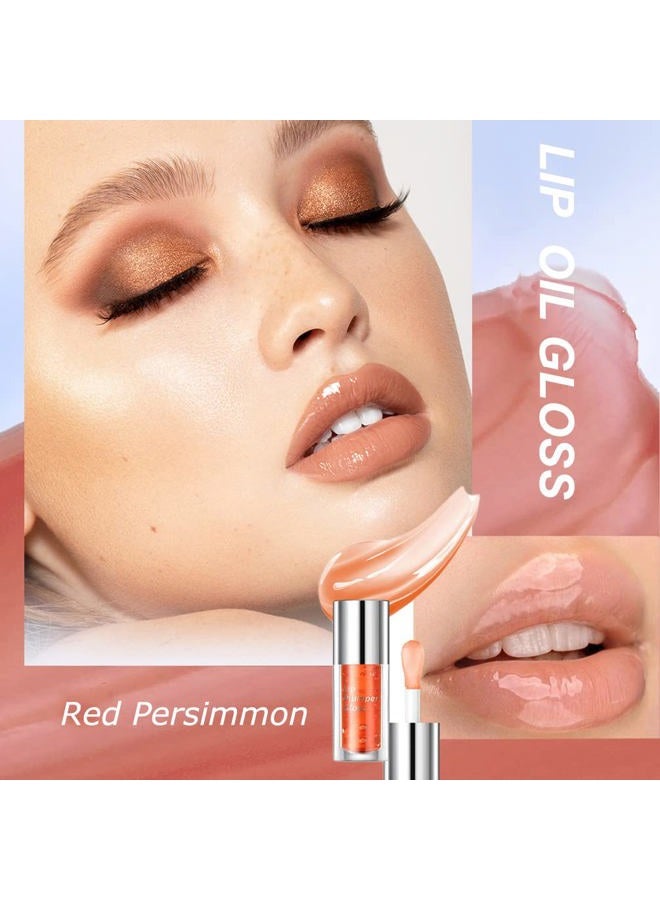Spdoo Lip Glow Oil, Moisturizing Lip Oil Gloss, Tinted Lip Oil for Lip Care and Dry Lips - Image 3