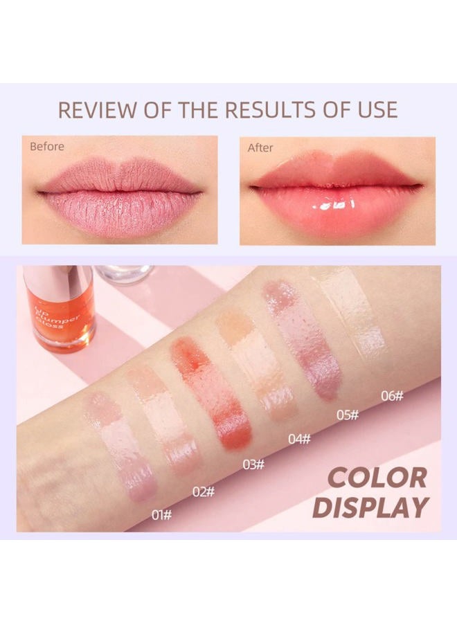 Spdoo Lip Glow Oil, Moisturizing Lip Oil Gloss, Tinted Lip Oil for Lip Care and Dry Lips - Image 4