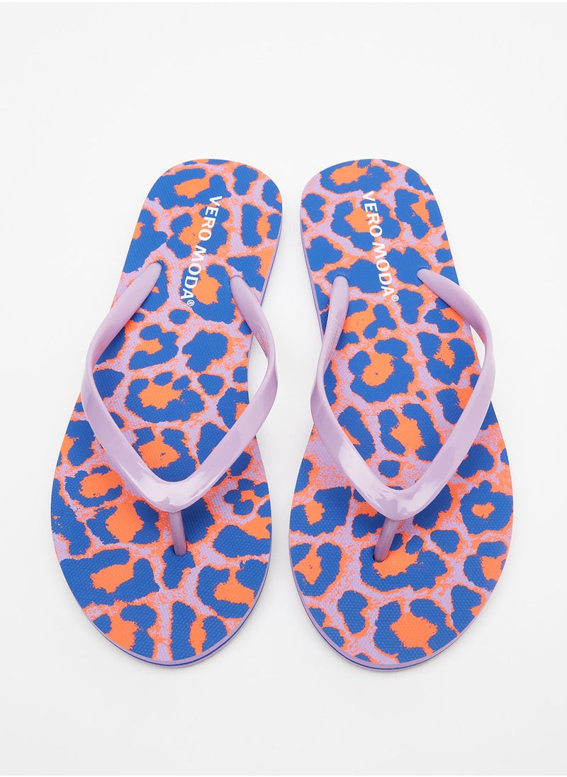 VERO MODA - Printed Flip Flops - Image 1