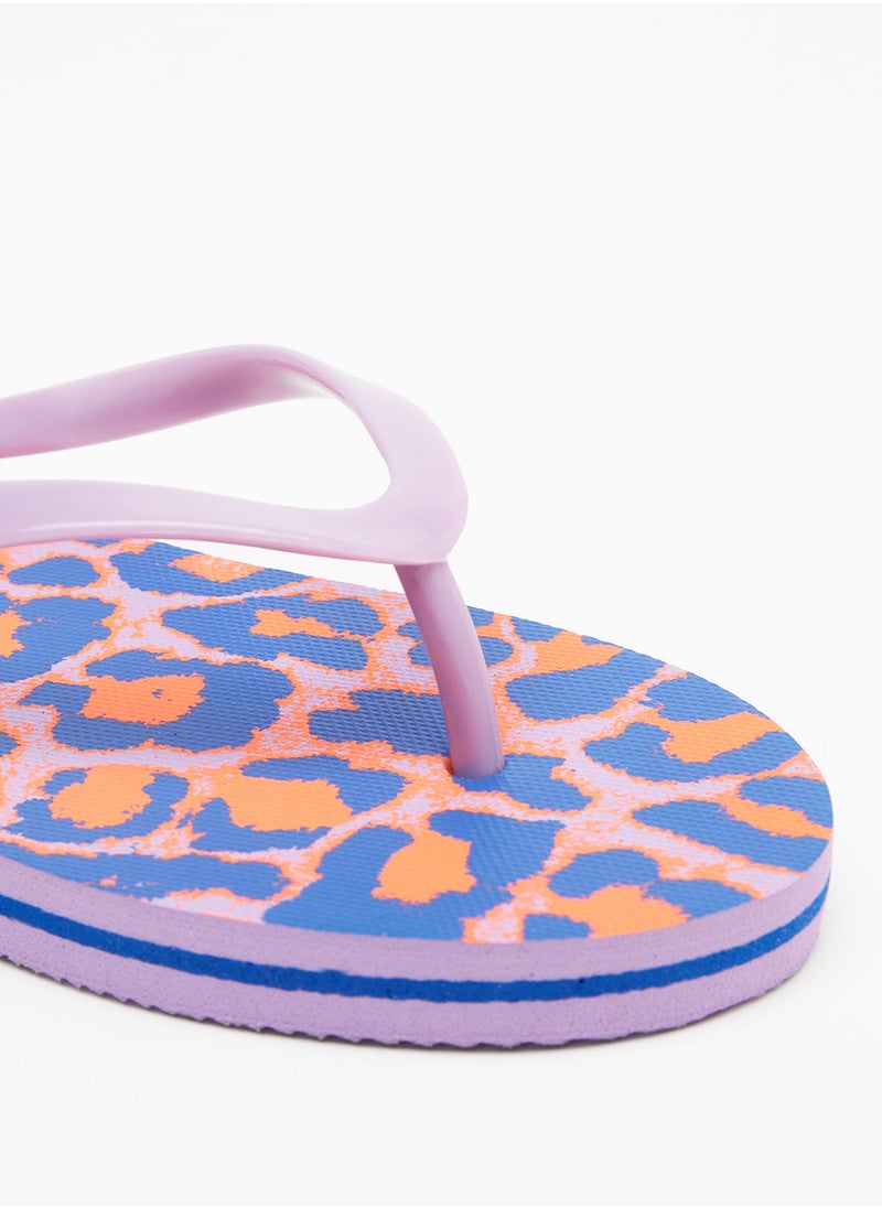 VERO MODA - Printed Flip Flops - Image 1