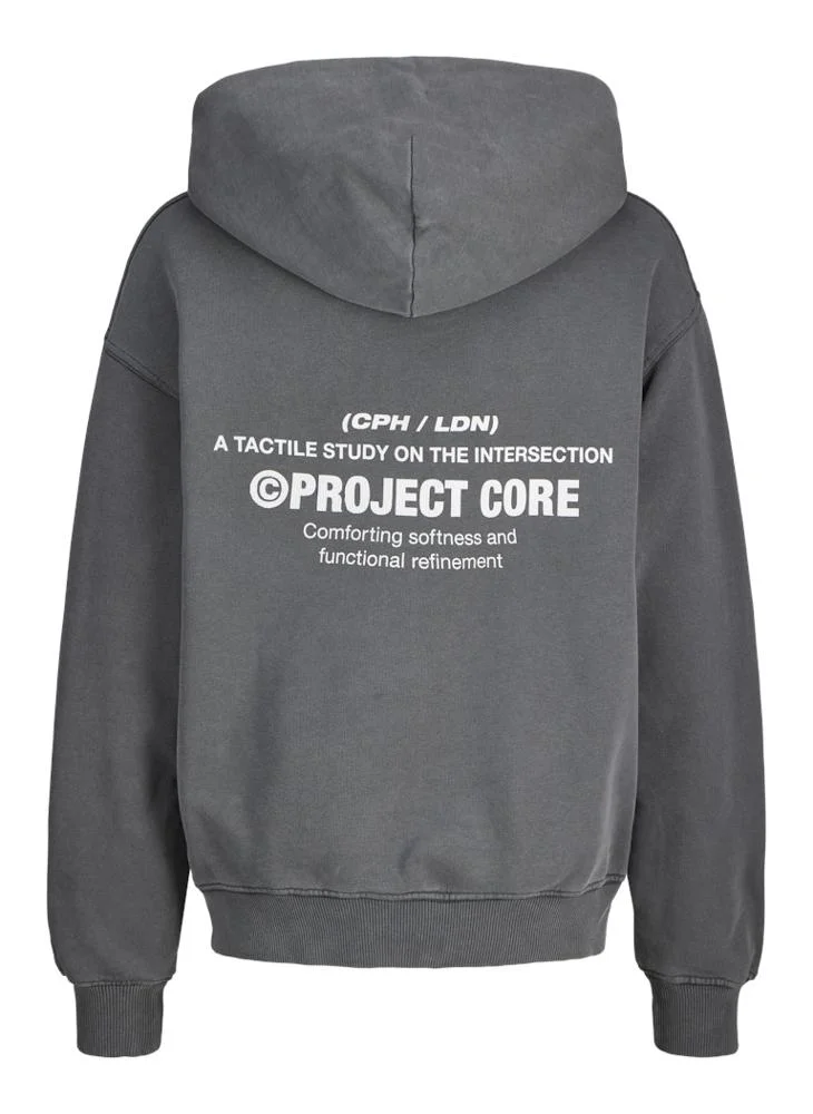جاك وجونز جونيور Kids Logo Print Pull Over Hoodies