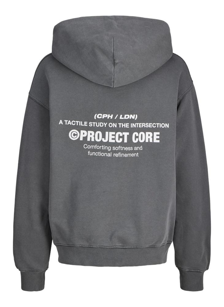 Jack & Jones Junior - Kids Logo Print Pull Over Hoodies - Image 1